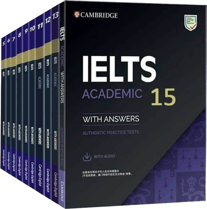 Trọn bộ Cambridge IELTS 1 - 15 file PDF + Audio